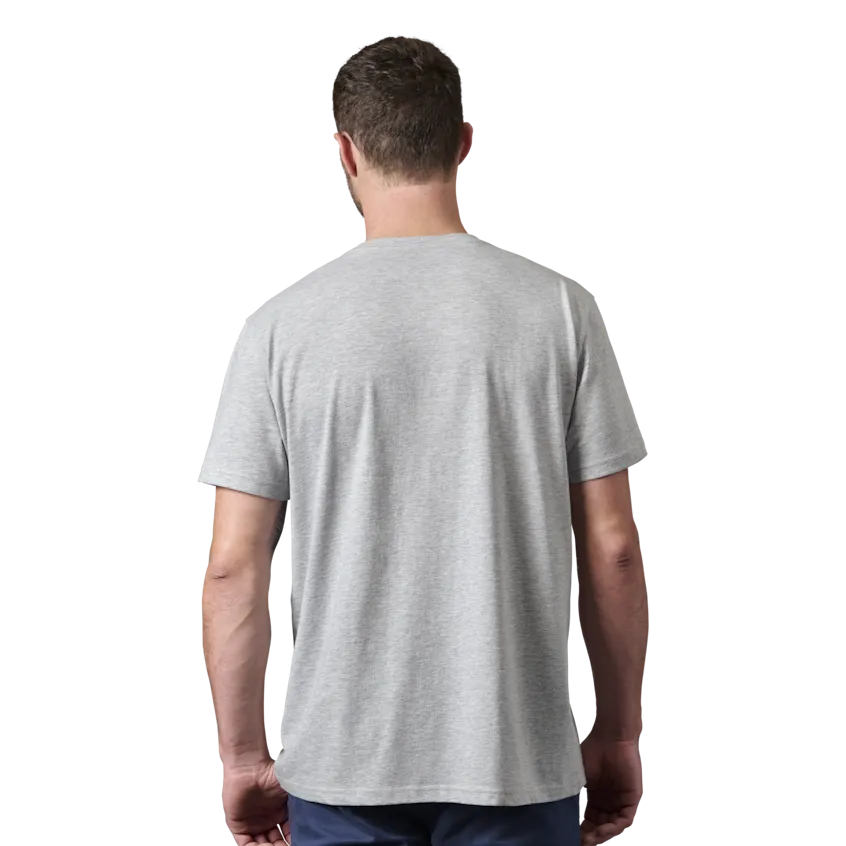 Floral Print Pocket Short Sleeve T-Shirt