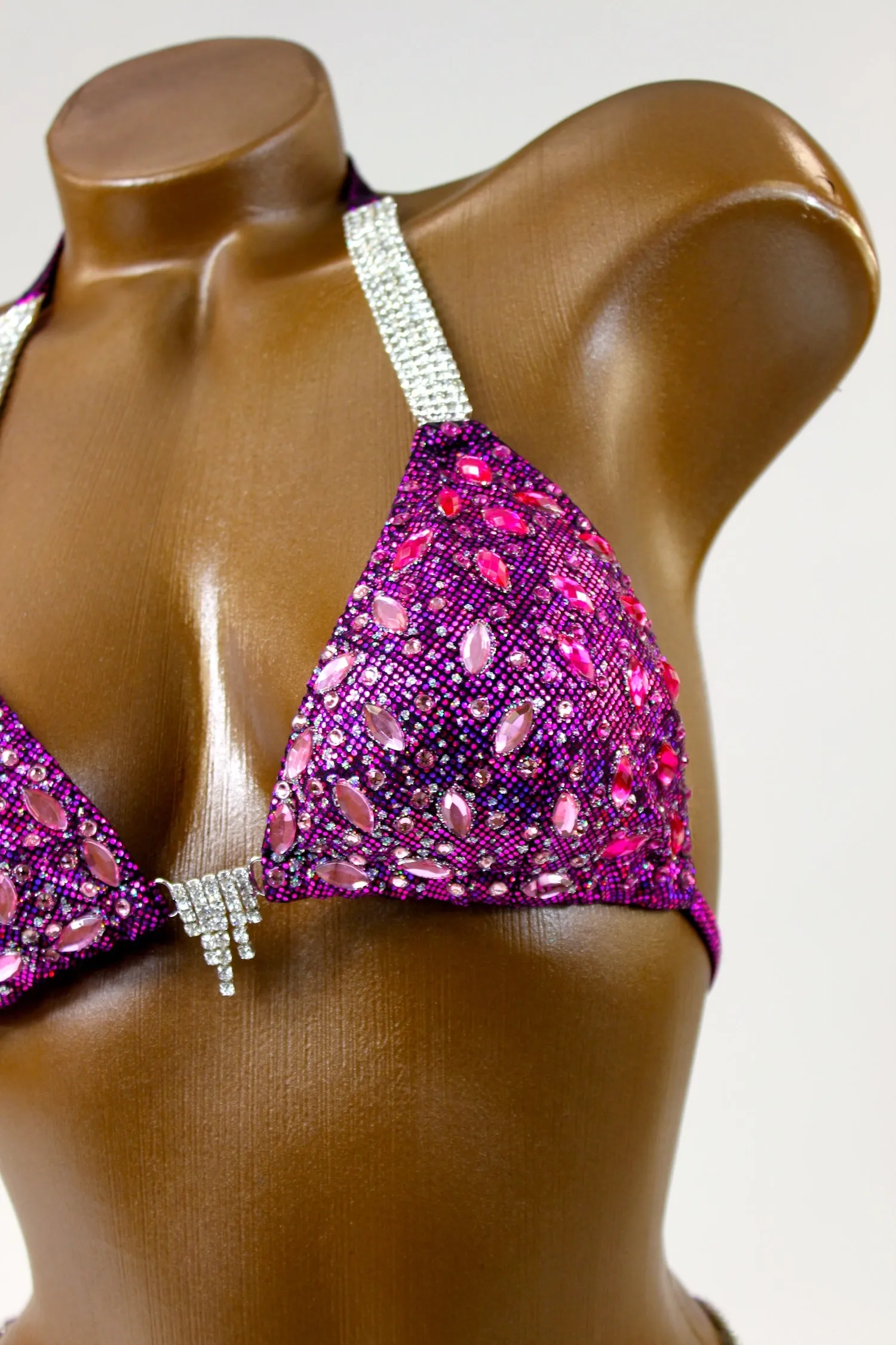Fuchsia Rose Shades Bikini Suit