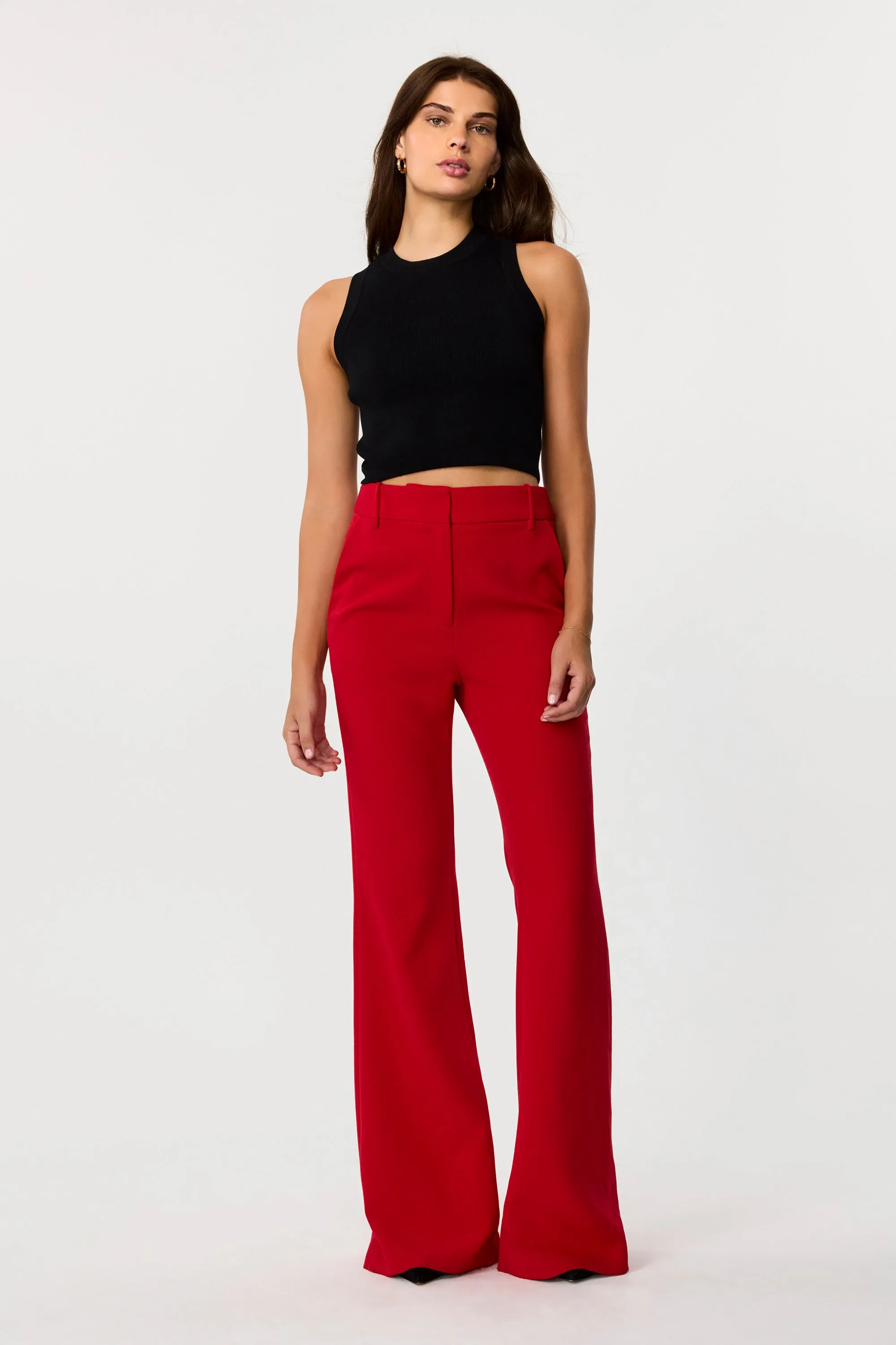 Gaia High-Waisted Dress Pants