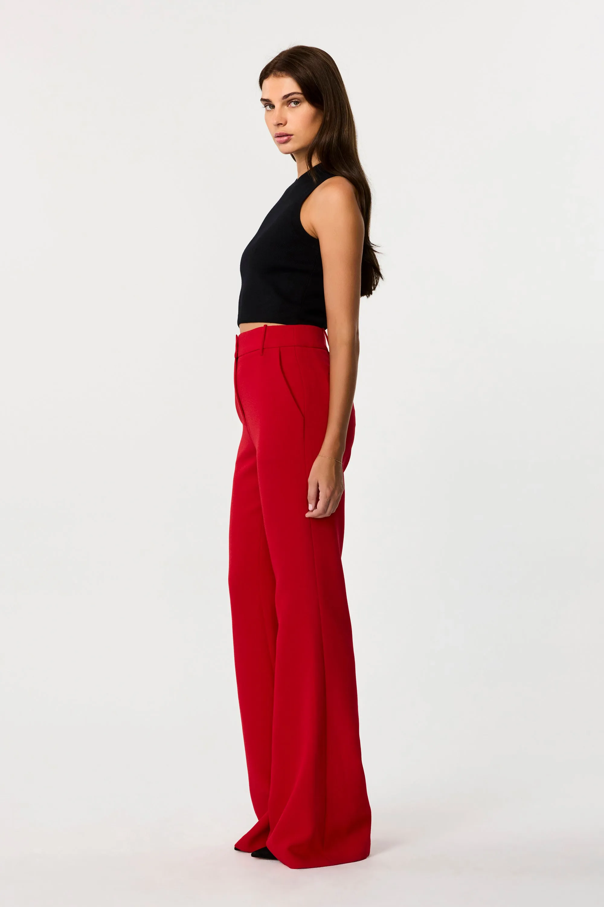 Gaia High-Waisted Dress Pants