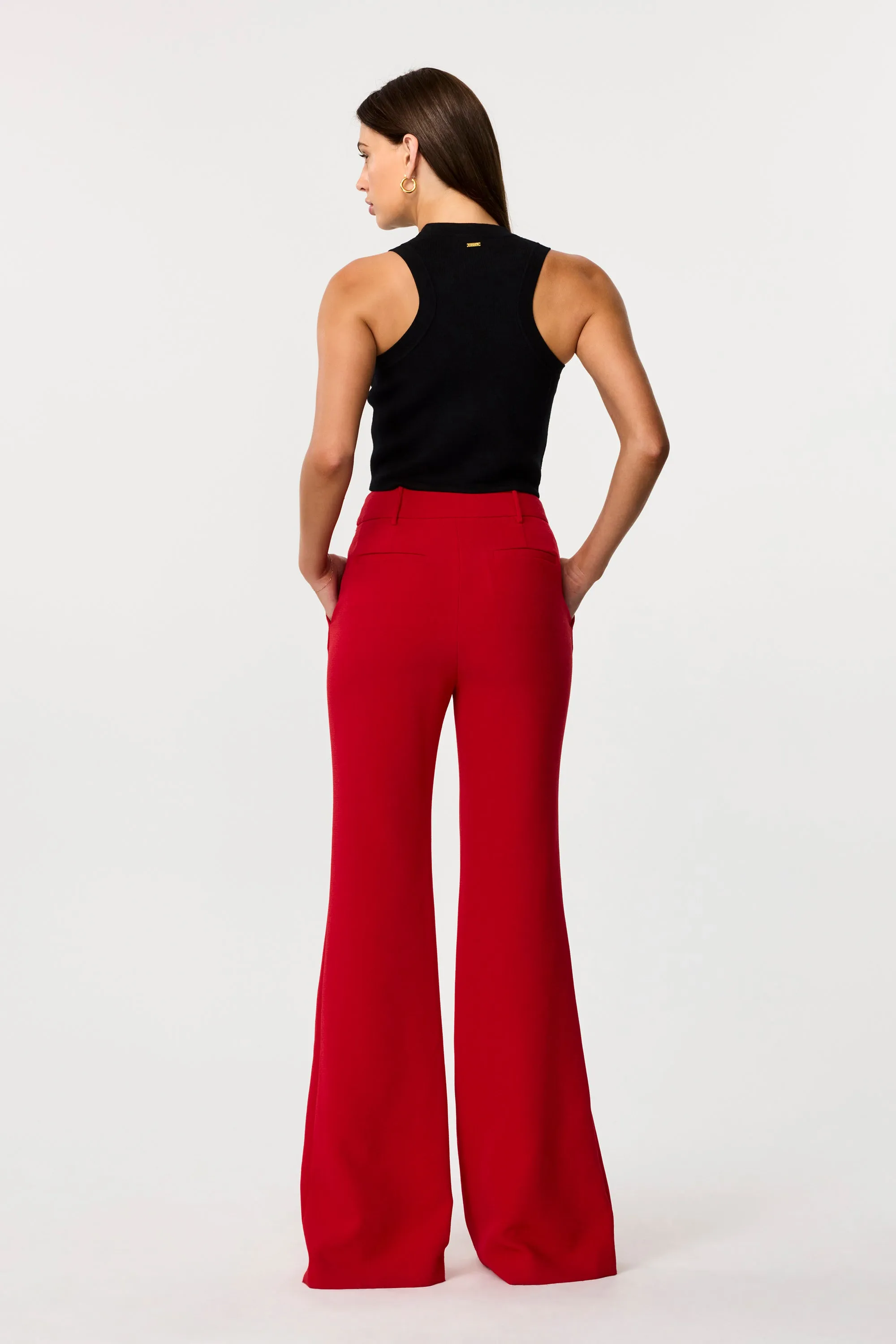 Gaia High-Waisted Dress Pants