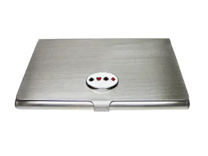 Gambling Card Suits Business Card Holder