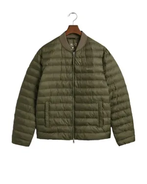 Gant Light Padded Bomber Jacket Green