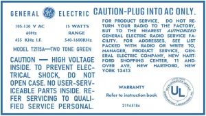 GE-T2115A