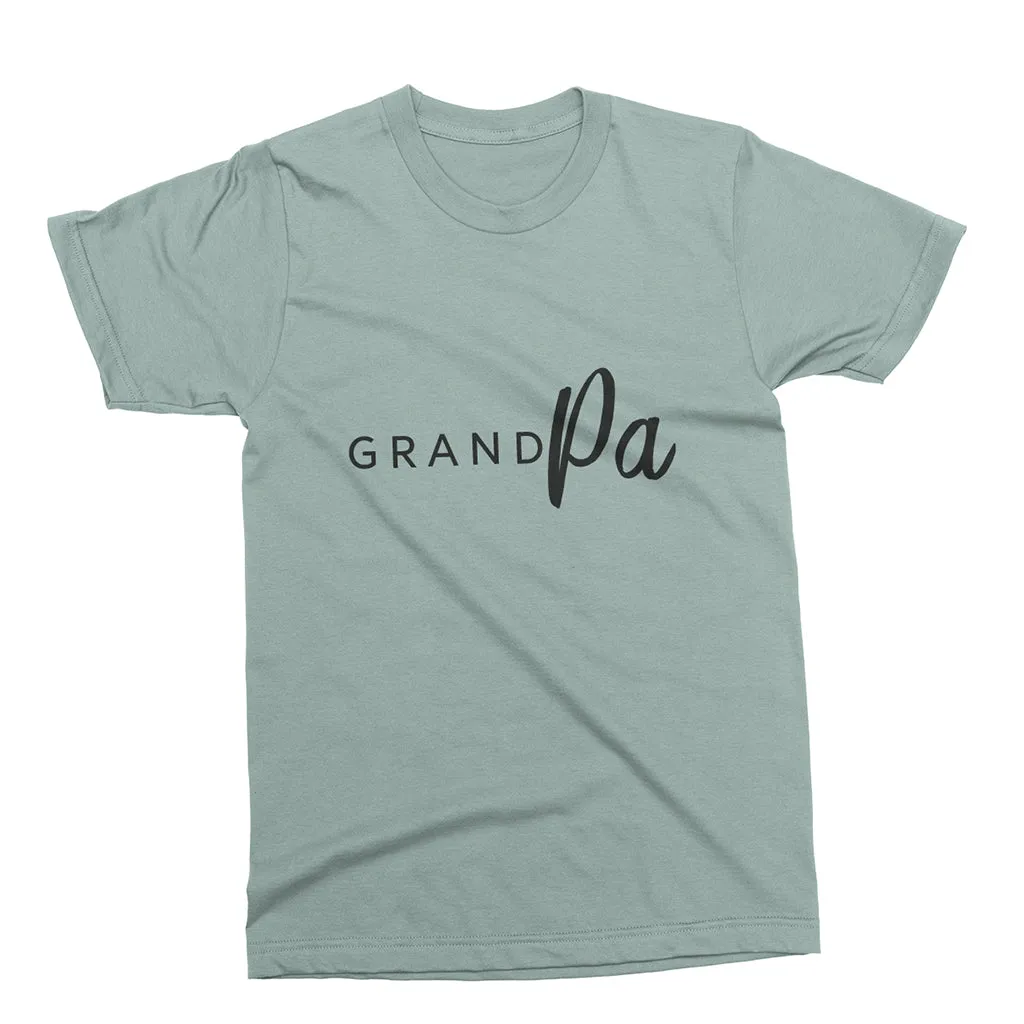 GrandPa | Grandpa for Second Time- Pregnancy Announcement T-Shirt for Parents