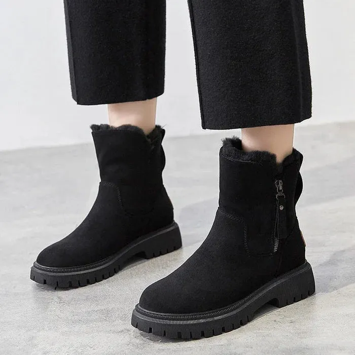 Grietje - women's winter boots, warm, waterproof