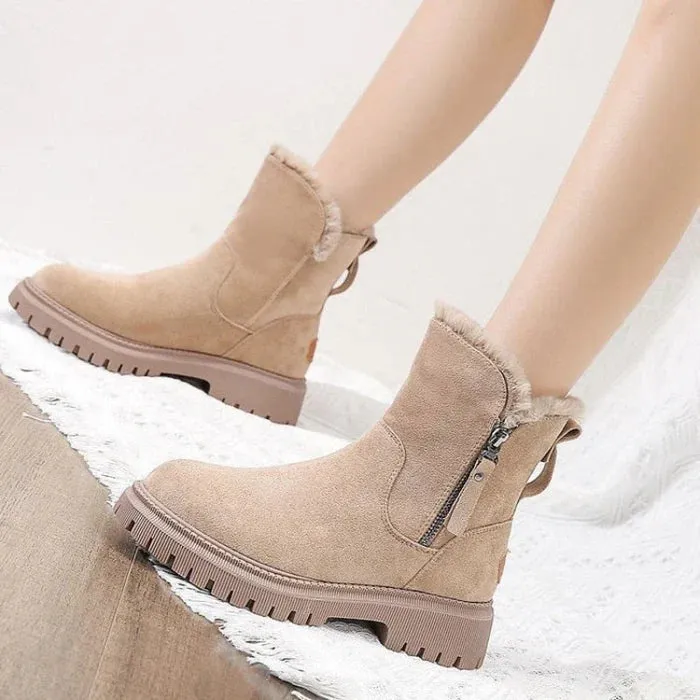 Grietje - women's winter boots, warm, waterproof