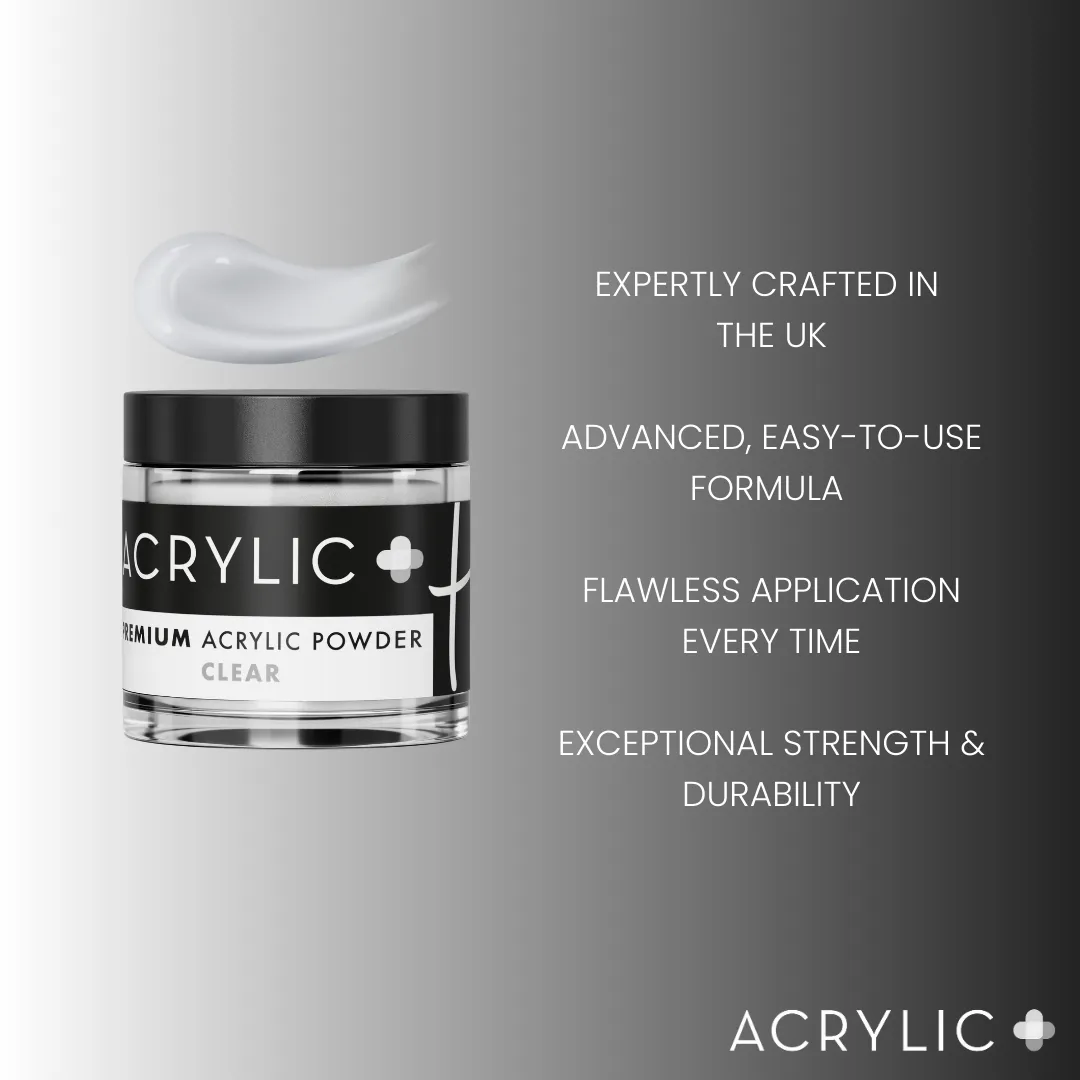 Halo Acrylic Plus Powder - Pure White