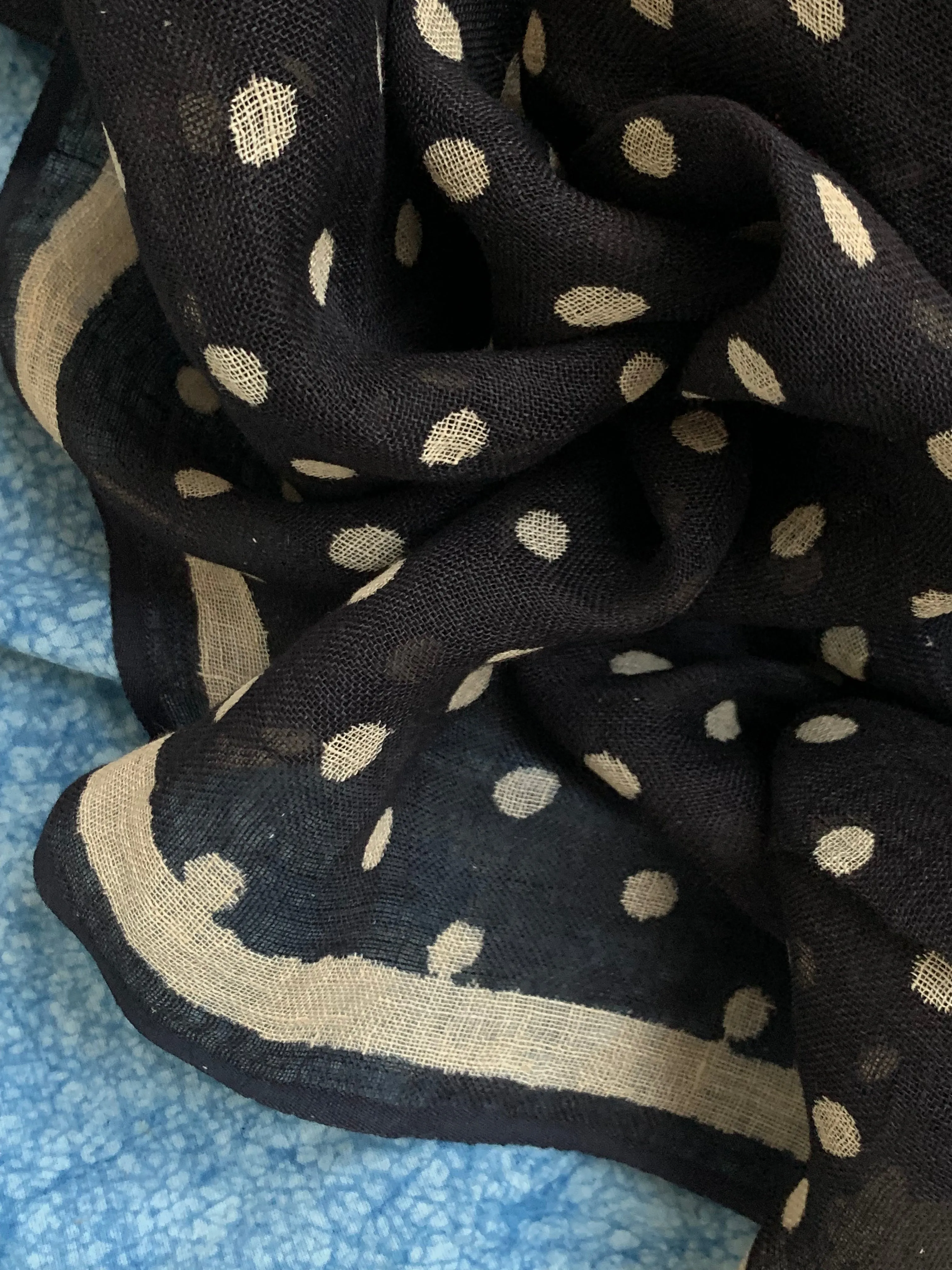 Handcrafted Linen Kurta Dupatta Set