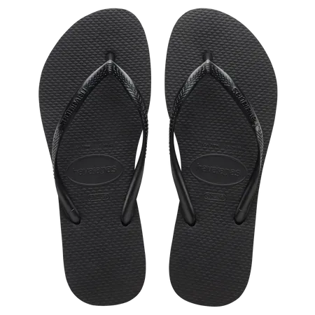 Havaianas Slim Flip Flops Black