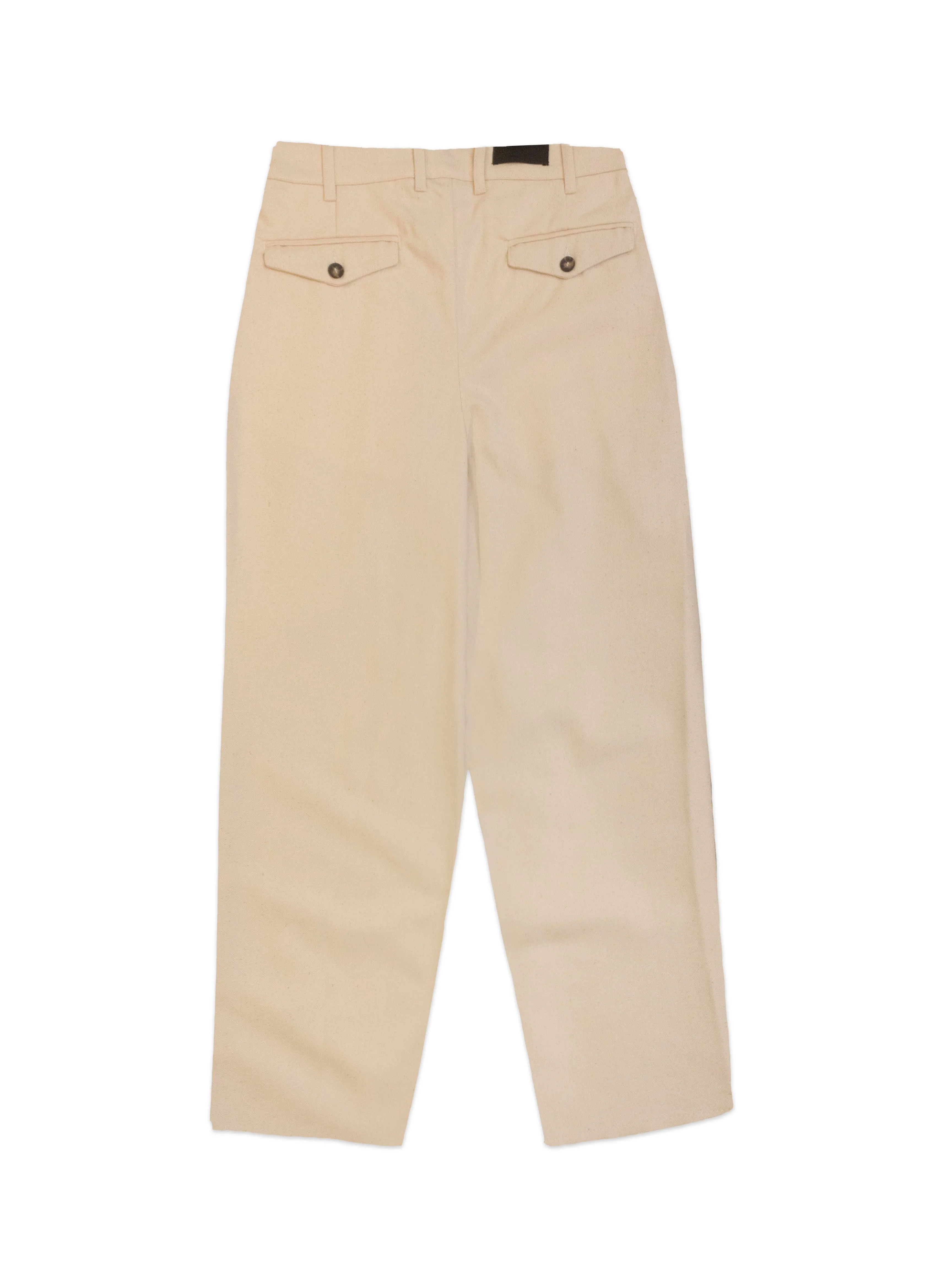 Haven Surf - Base Pleated Twill Pants - Natural