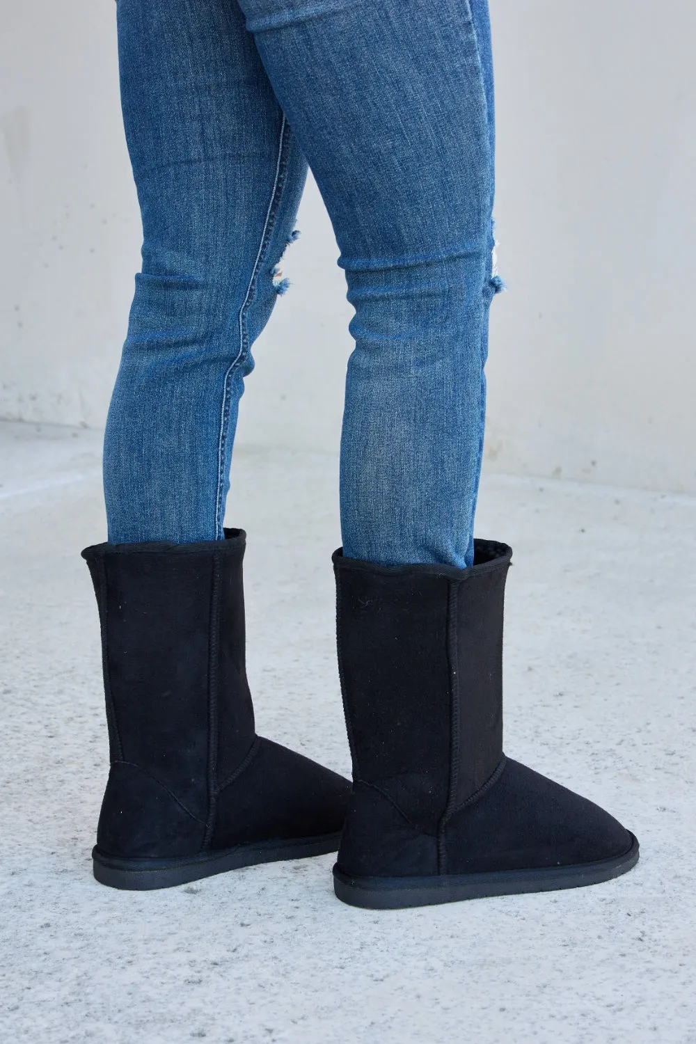 Hazel Blues® |  Forever Link Thermal Lined Flat Boots