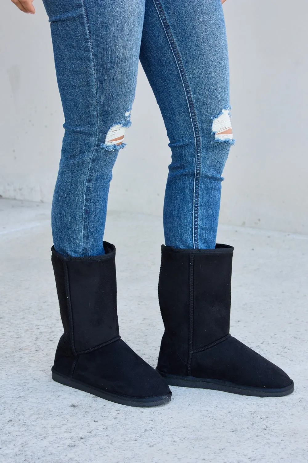 Hazel Blues® |  Forever Link Thermal Lined Flat Boots
