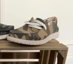 Holly Slip On Shoes in Camo