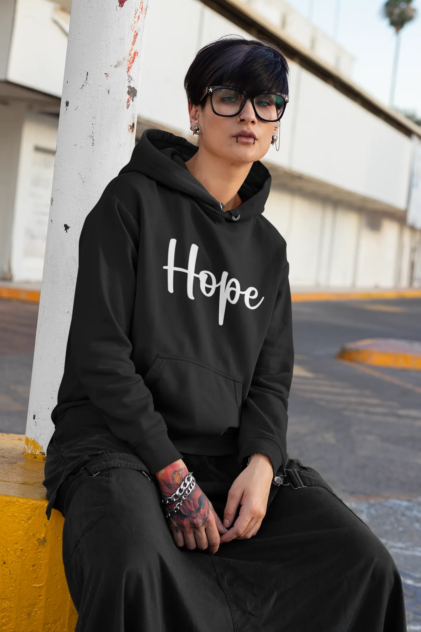 Hope - Unisex essential eco hoodie