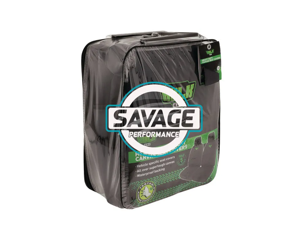 HULK 4x4 - Front Seat Covers Suitable for Toyota Landcruiser