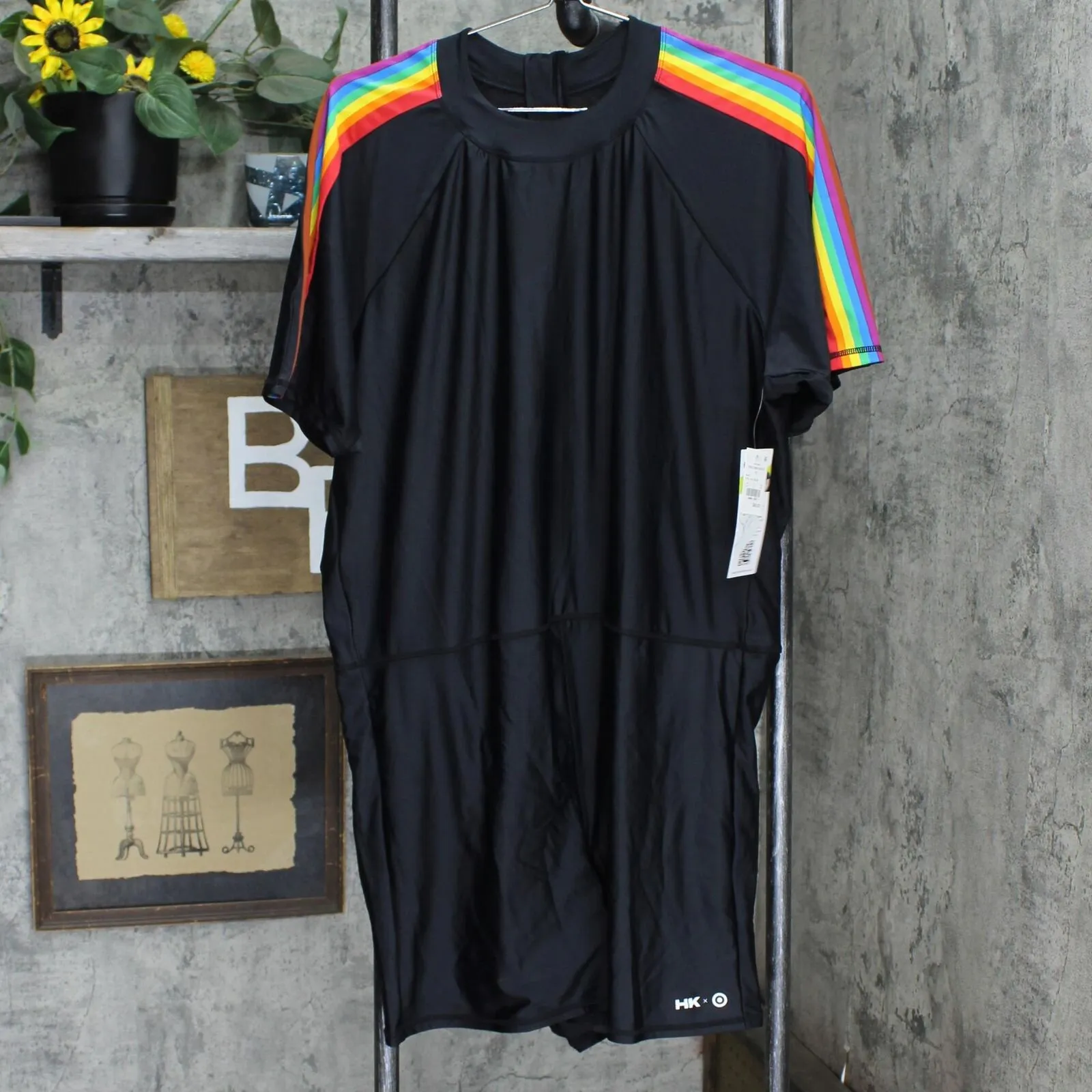 Humankind Pride Adult Plus Size One Piece Swim Unisuit