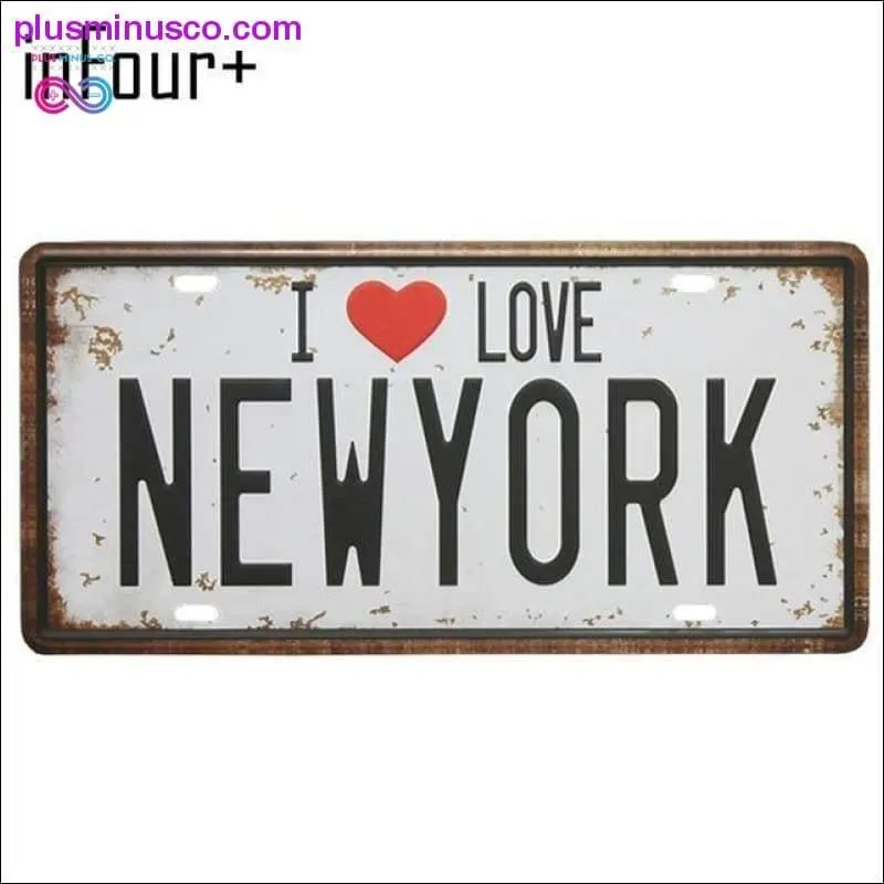 I Love FINLAND Plate Metal Plate Car Number Tin Sign Bar Pub