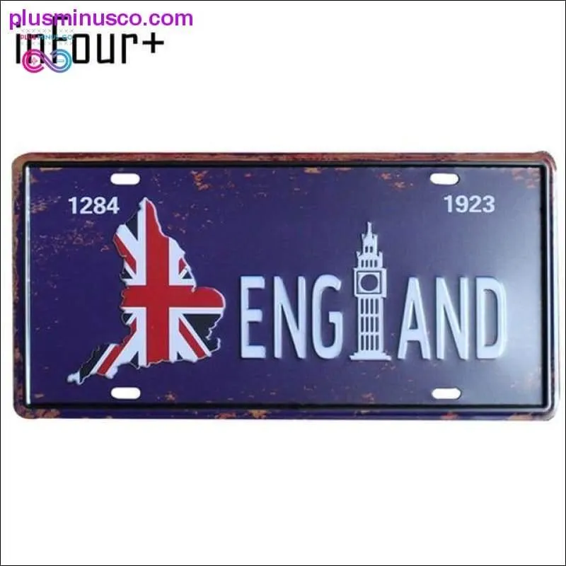 I Love FINLAND Plate Metal Plate Car Number Tin Sign Bar Pub