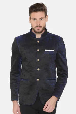 Imported Rayon Blue Bandhgala