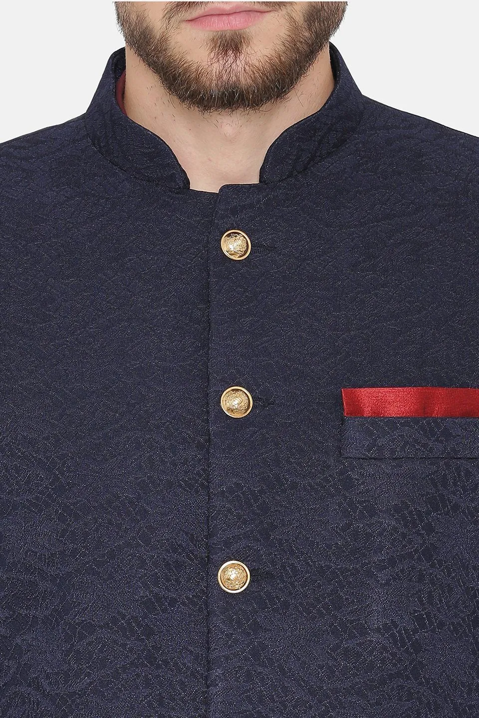 Imported Rayon Blue Bandhgala