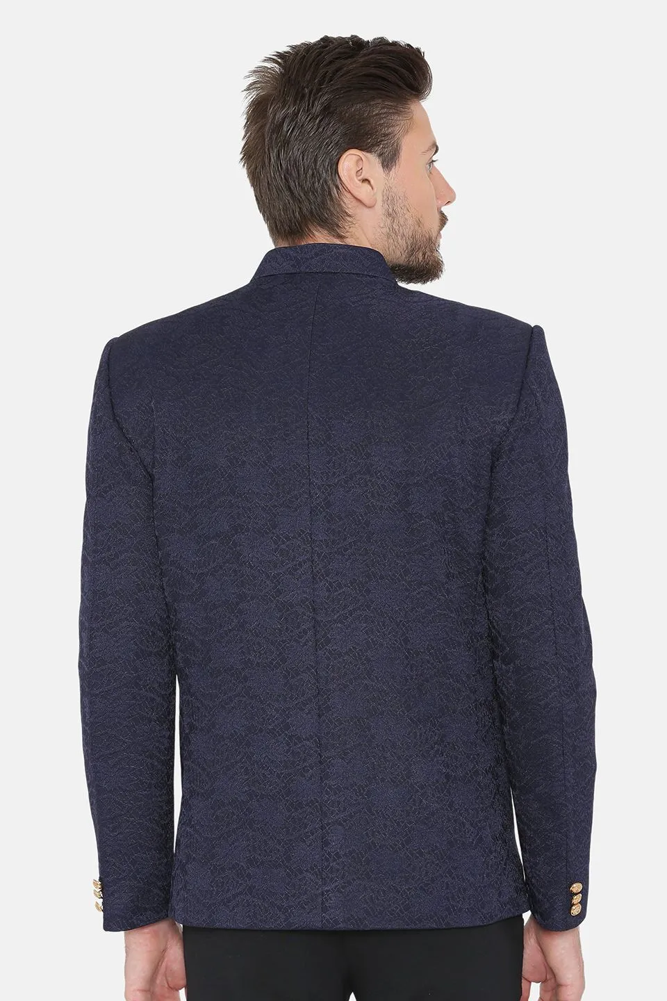 Imported Rayon Blue Bandhgala