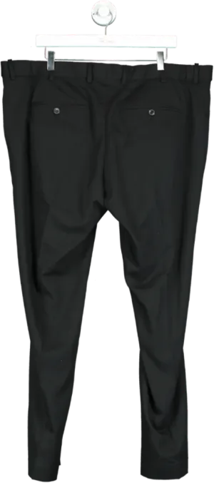 jack jones Black Tailored Suit Trousers UK L