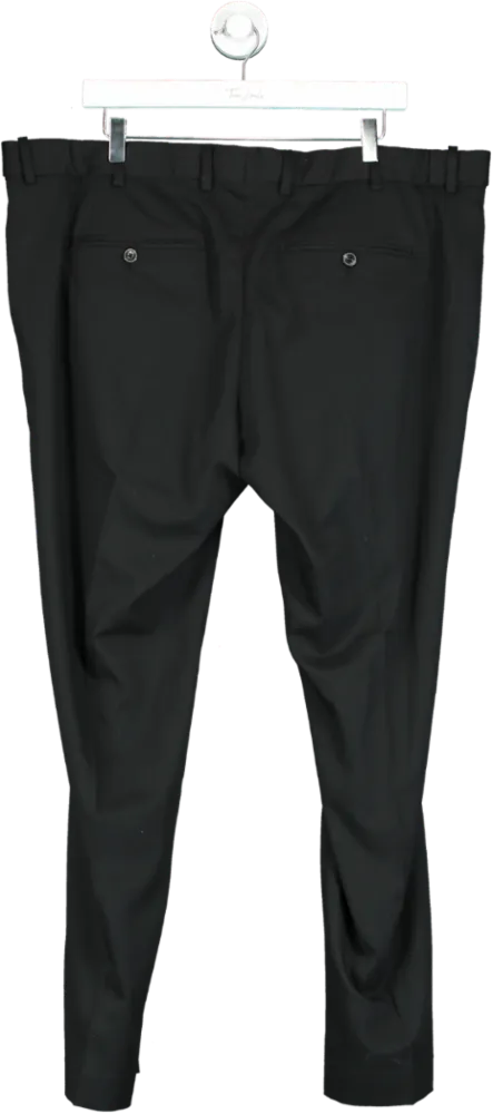 jack jones Black Tailored Suit Trousers UK L