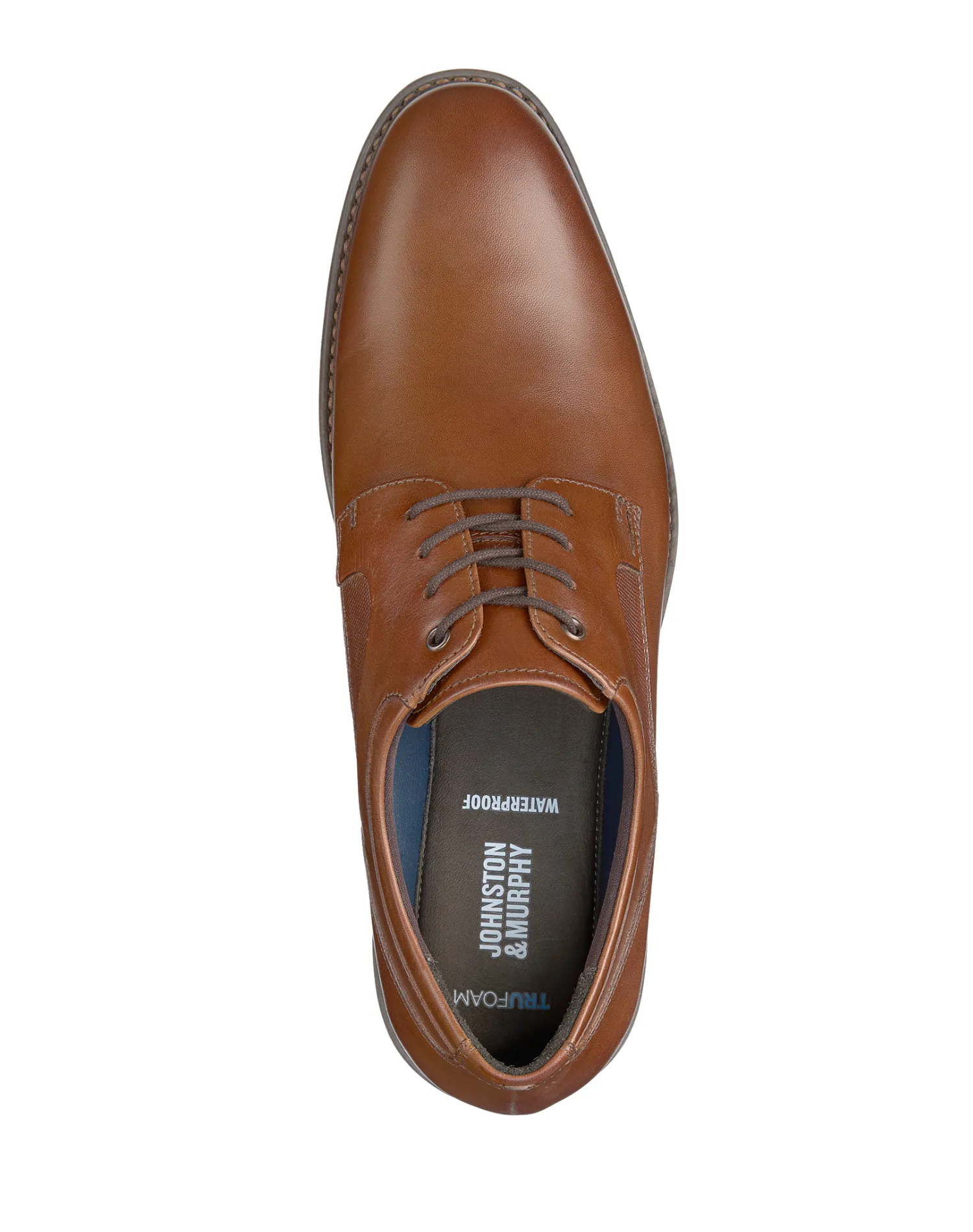 Johnston & Murphy Holcomb Plain Toe Shoe - Tan