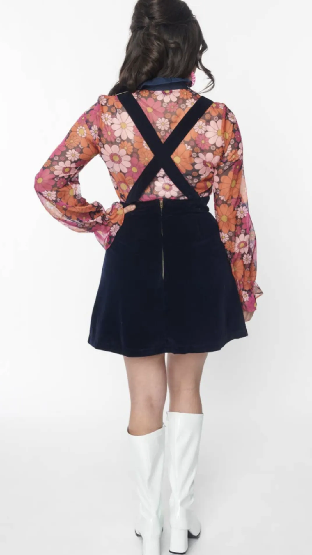 Jumper Pinafore Dress