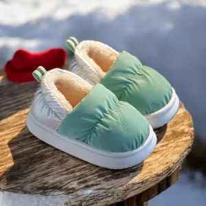 Kids fur shoes