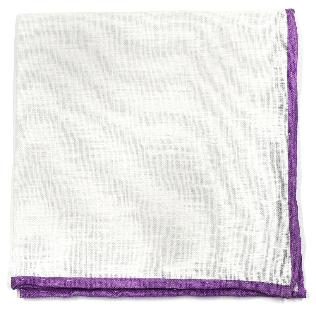 Knitted Purple Tie Set