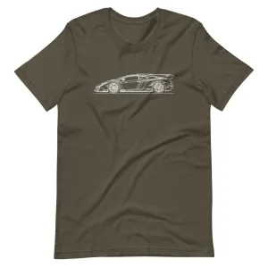 Lamborghini Veneno silhouette T-shirt