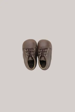 Leather Boots Dark Brown
