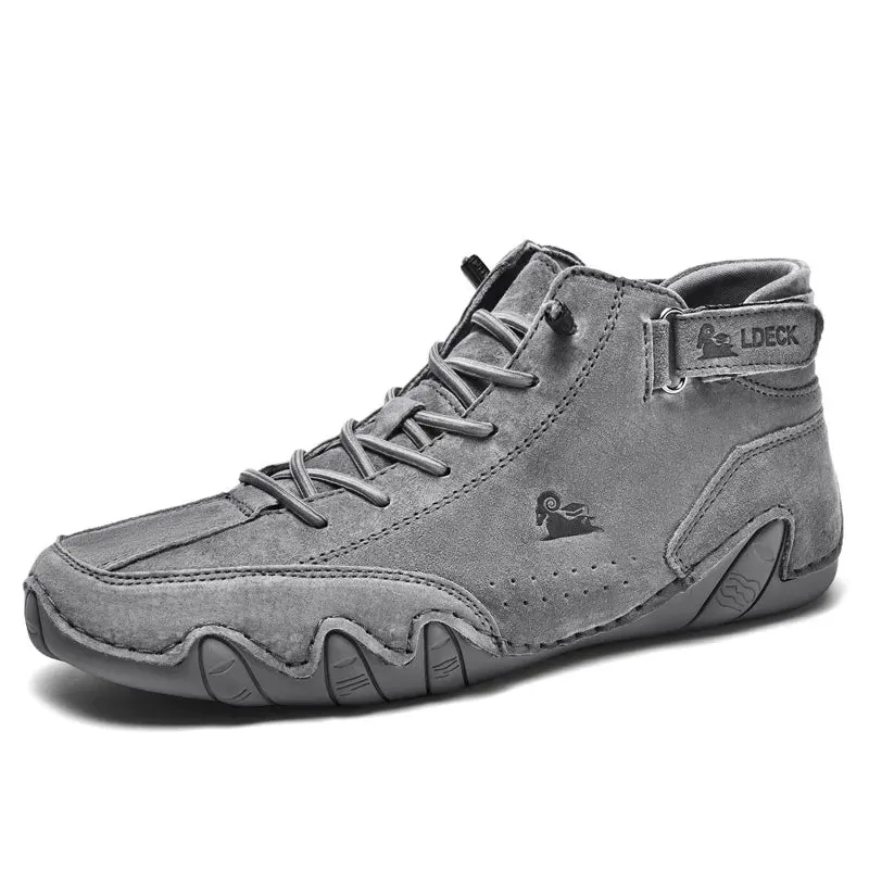Leather Casual Sneakers for Men