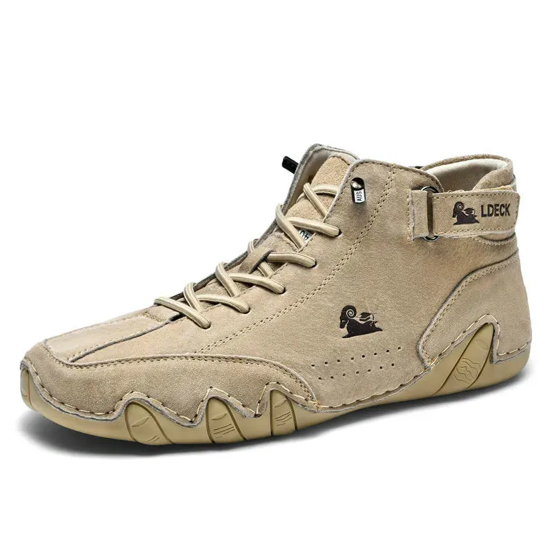 Leather Casual Sneakers for Men