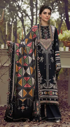 Leila VLP21-03 | Anaya Pardesi VIVA Winter Collection 2021 | Unstitched Embroidered Dobby Linen Suits