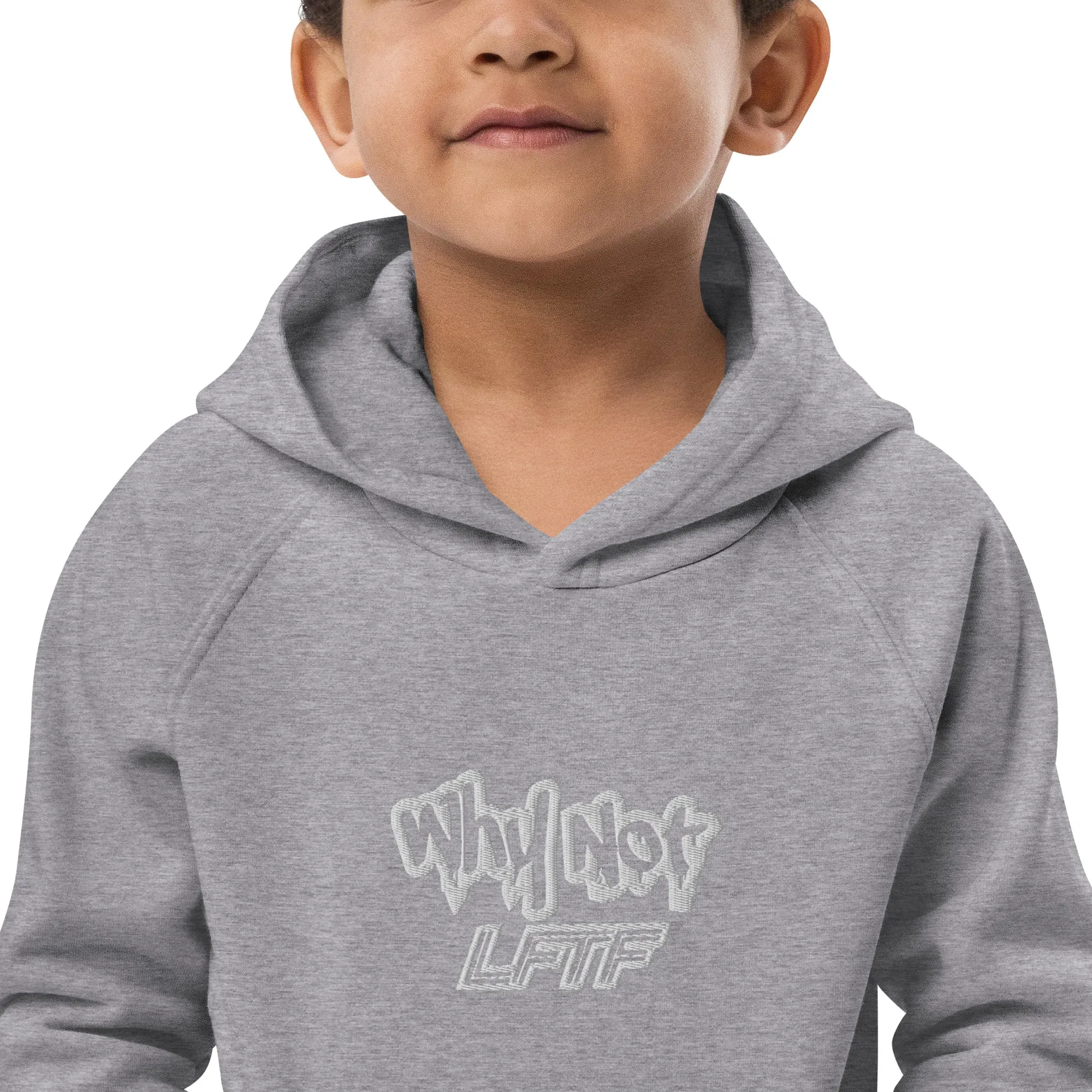 LFTF "Why Not" Kids eco hoodie