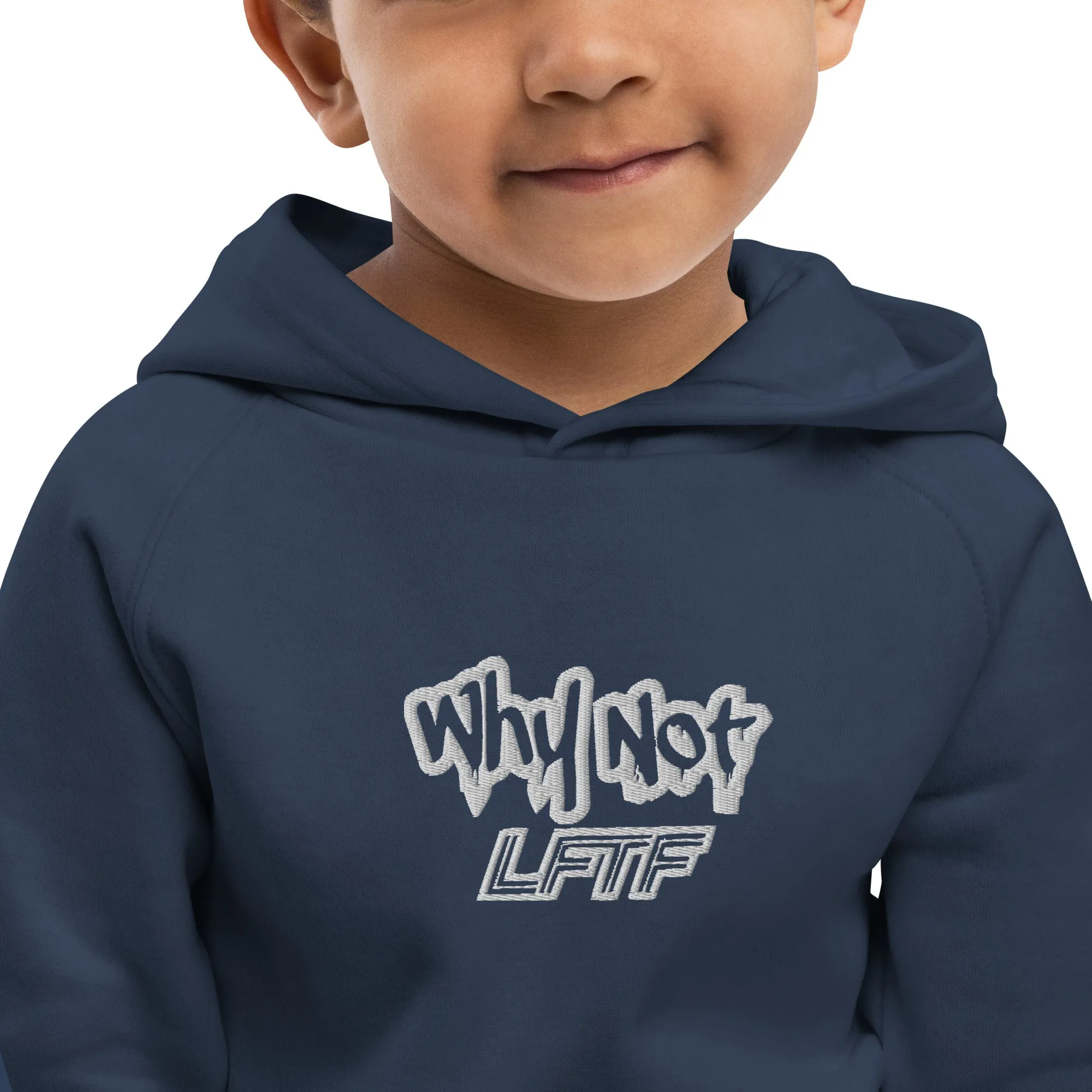 LFTF "Why Not" Kids eco hoodie