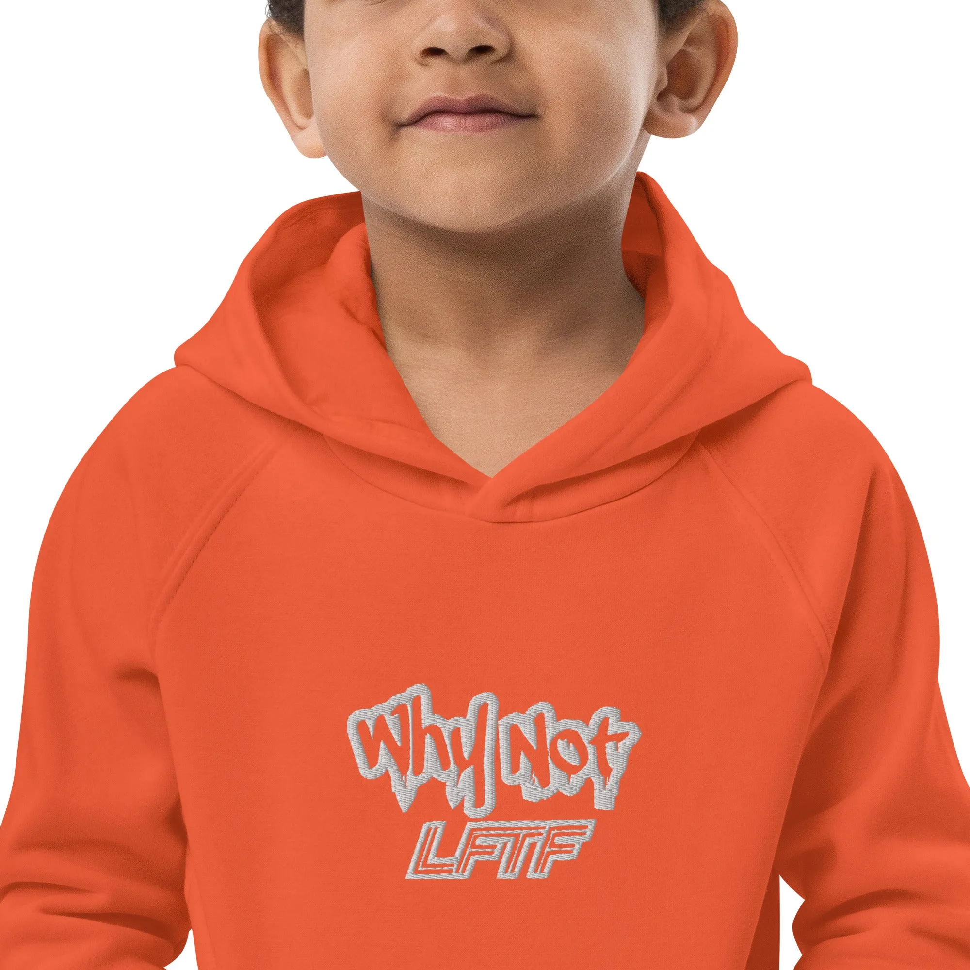 LFTF "Why Not" Kids eco hoodie