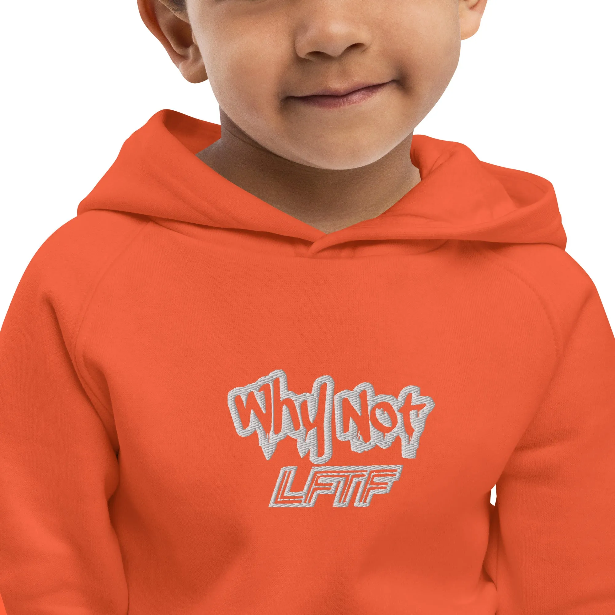 LFTF "Why Not" Kids eco hoodie