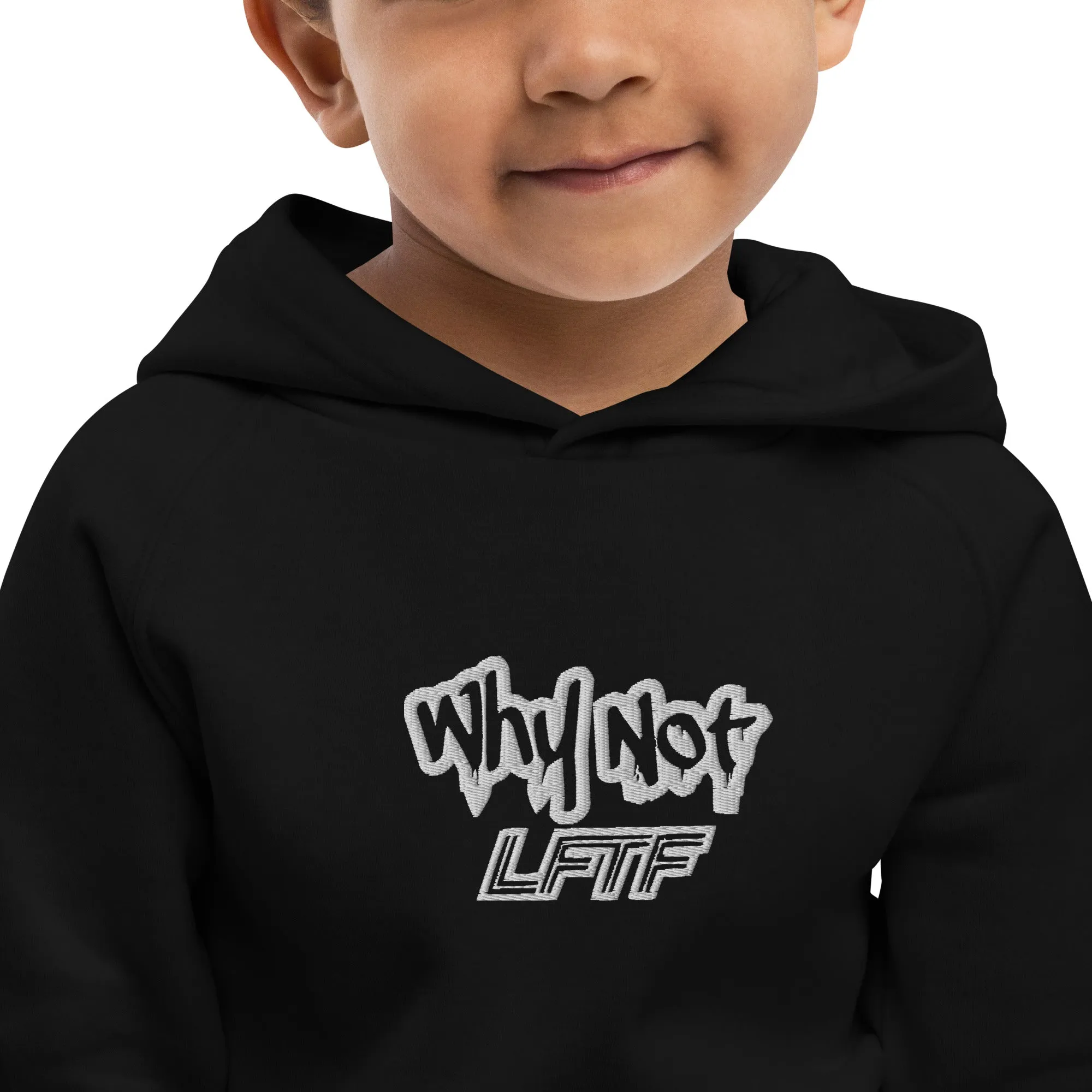 LFTF "Why Not" Kids eco hoodie