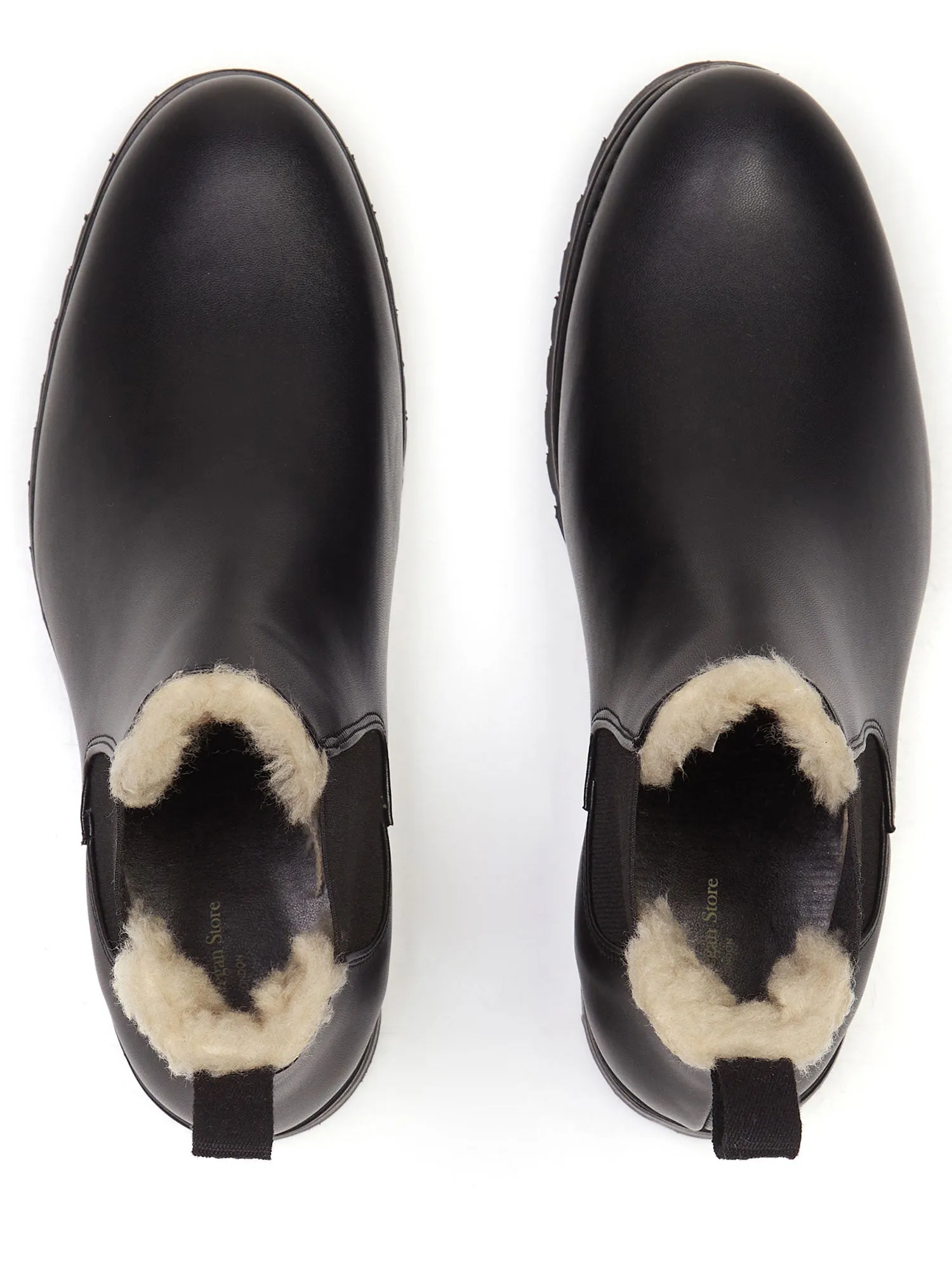 Luxe Chelsea Boots Fourrées