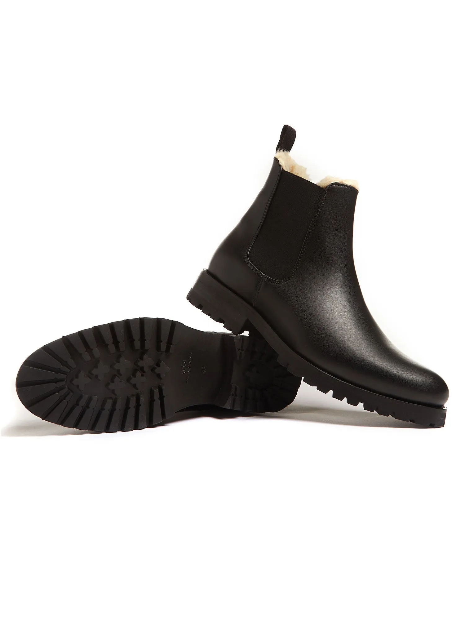 Luxe Chelsea Boots Fourrées