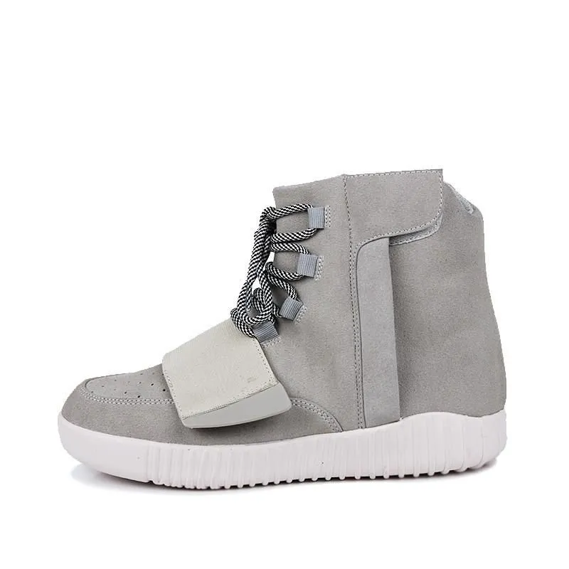 Luxury High Top Trainers In 4 colors