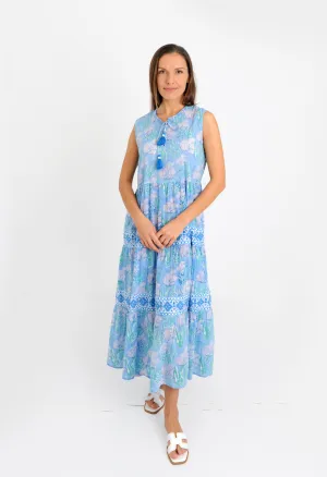 Maldives Blue Midi Dress ON SALE