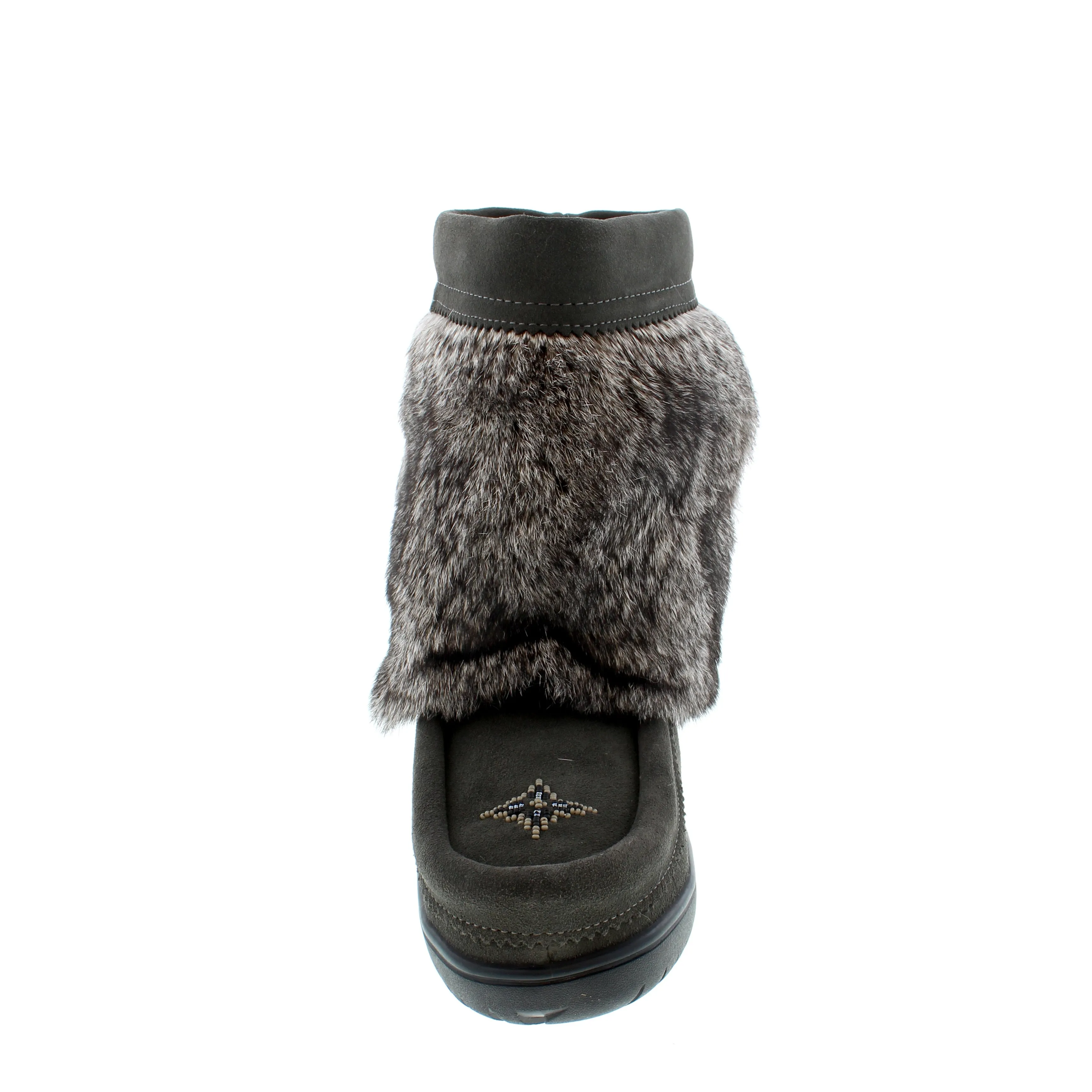 Manitobah Mukluks WTP Half Mukluk - Charcoal