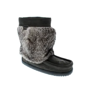 Manitobah Mukluks WTP Half Mukluk - Charcoal