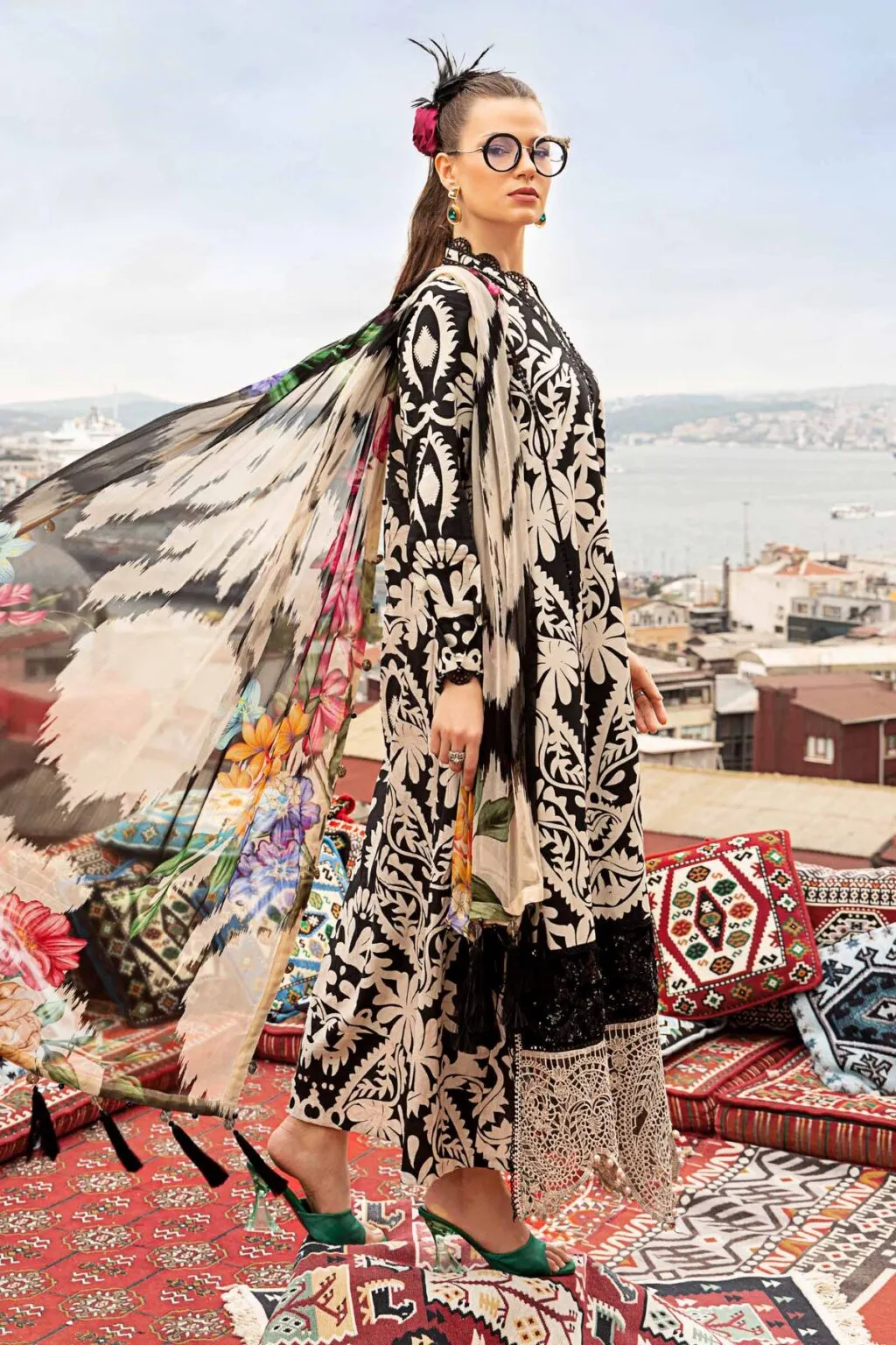 MARIA B | M-Prints Fall Edit 2024 | MPT-2307-B