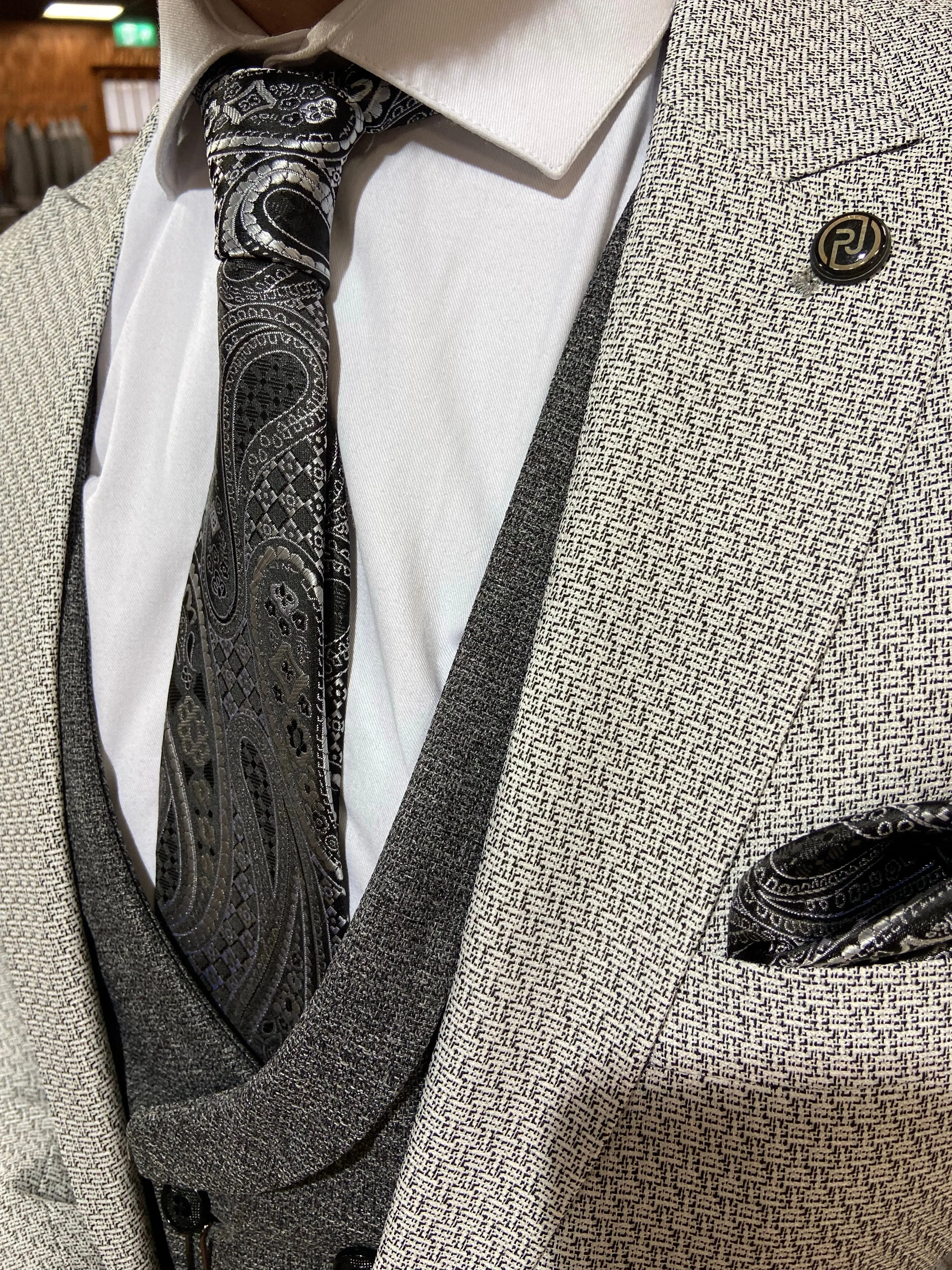 McCrory - Grey 3 Piece Suit